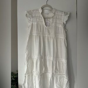 Causal White summer dress